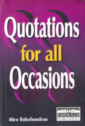 Quotation for all Occasions