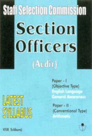 STAFF SELECTION COMMISSION - Section officers (Audit)