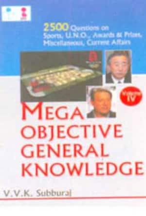 Mega Objective General Knowledge Volume-4