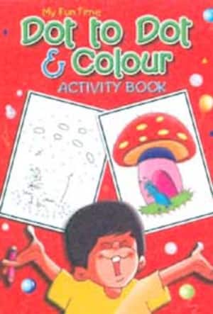 Dot to Dot & Colour Activity Book