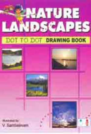 Nature Landscapes - Dot to dot - drawing book