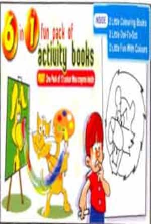 6 in 1 fun pack of activity books