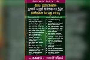 கிராம ஊராட்சிகளில் தகவல் பெறும் உரிமைச்சட்டத்தில் கேள்விகள் கேட்பது எப்படி?