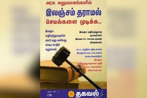 அரசு அலுவலகங்களில் இலஞ்சம் தராமல் செயல்களை முடிக்க...