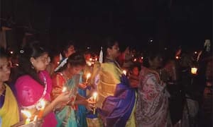 தொண்டி அருகே காரங்காடு செங்கோல்மாதா சர்ச்களில் ஈஸ்டர் விழா