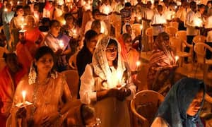 பெரியகுளம்: சர்ச்களில் ஈஸ்டர் பண்டிகை