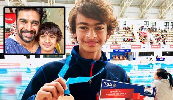 Madhavan-son-won-medal-in-swimming