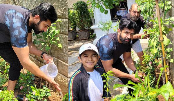 Arunvijay-sapling-plant-to-tribute-Vivek