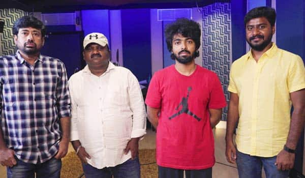 GV-Prakash-sing-song-for-azhagiya-kanne-movie