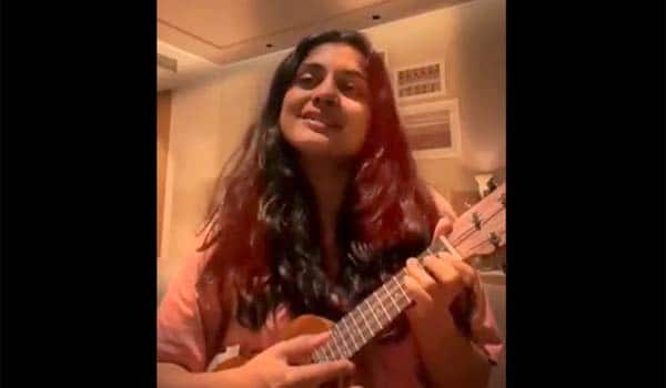 Nivetha-thomas-sing-AR-Rahman-song