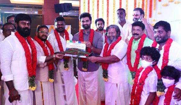 Atharva---Sarkunam-film-begins