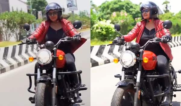 Rachitha-Bullet-ride