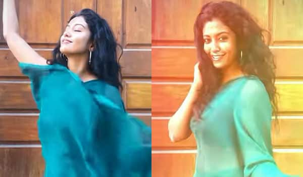 Roshini-Haripriyan-looks-cute-in-saree