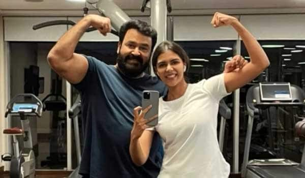 kalyani-join-mohanlal-as-gym-mate