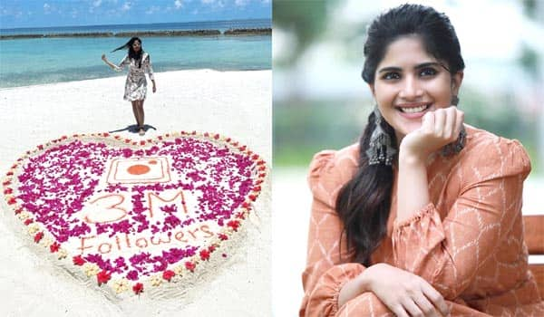 Meghaakash-celebrated-3million-insta-followers