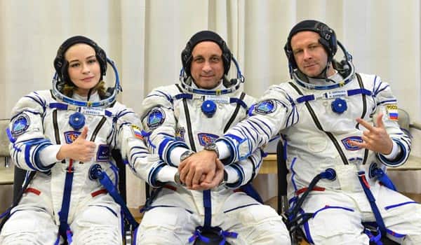 First-movie-shooting-in-space