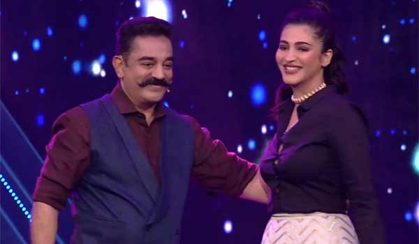 Shrutihaasan-may-host-Biggboss-show-this-week