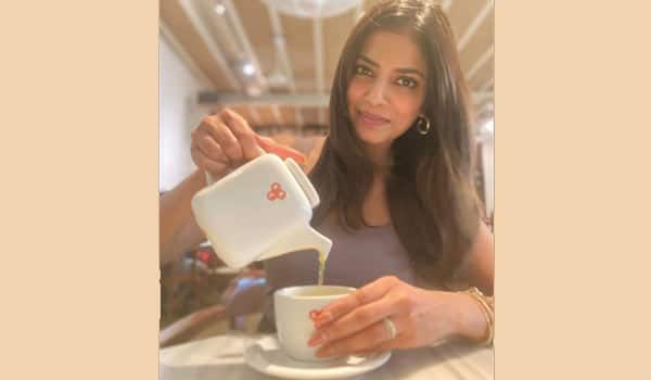 This-month-Ginger-tea-says-Malavika-mohanan