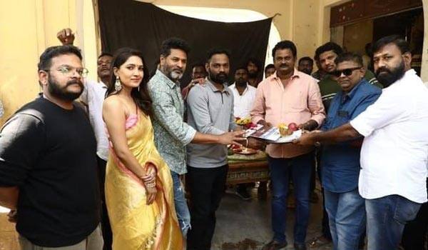 Prabhudeva-58th-film-begins