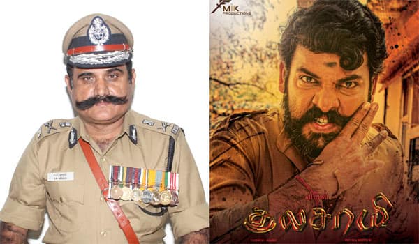 Former-DGP-SR-Jangid-acted-as-police-officer-in-a-Tamil-Movie