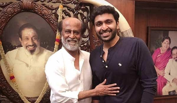 Rajini-wish-:-Vikram-prabhu-happy