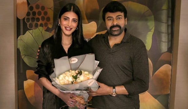 Shrutihaasan-joints-in-Chiranjeevi-movie