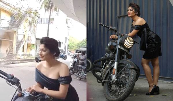 Archana-glamour-photoshoot-at-Road