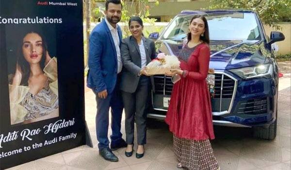 Aditi-Rao-Hydari-bought-audi-car