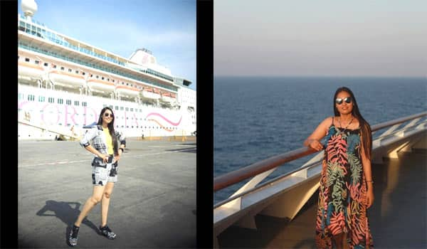 Pavithra-travel-in-luxury-ship