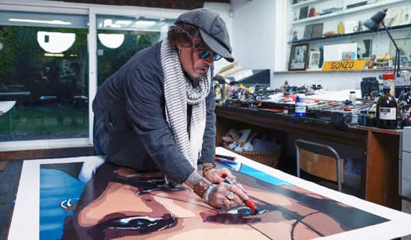 Johnny-depp-painting-sold-for-Rs.28-crore-in-a-day