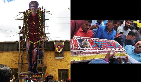 Rajini-47-:-Banglore-fans-celebration