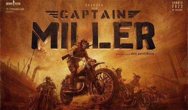 Dhanush---Captain-miller-to-begin-in-September-first-week