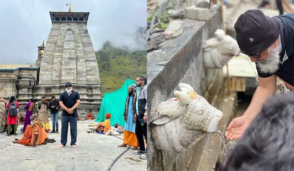 Ajith-Kumar-Recent-Click-at-Badrinath-and-Kedarnath-temple