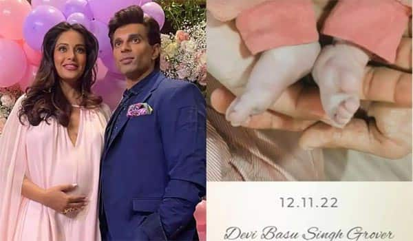 Bipasha-Basu,-Karan-Singh-Grover-welcome-daughter-'Devi'