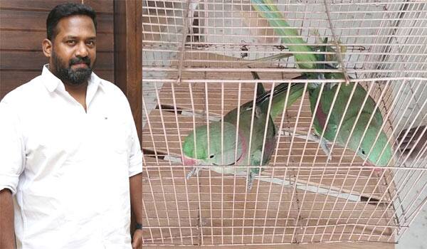 Parrot-recovered-in-Robo-Shankar-house