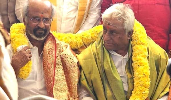 Brother--Sathyanarayana-Rao-Gaikwad-80th-birthday-party:-Rajini-participates