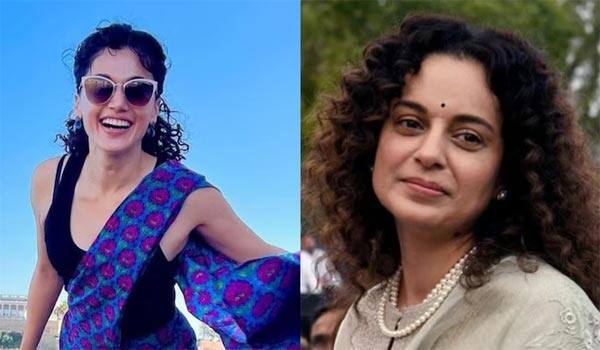 Taapsee-Pannu-says-'I-don't-have-a-problem-with-Kangana-Ranaut,-problem-usey-hai'