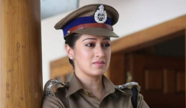 Raai-Laxmi-acting-as-police