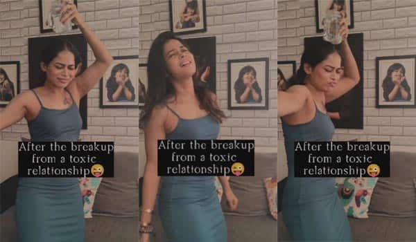 Sai-Priyanka-Ruth-celebrated-her-break-up-by-dancing!