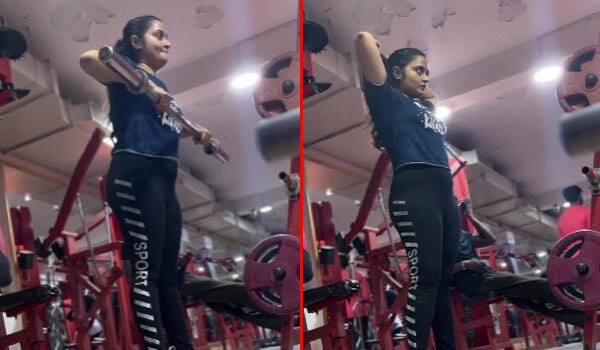 Chandramukhi-Bhommi-Fame-Pragarshitha-who-works-out-like-crazy!