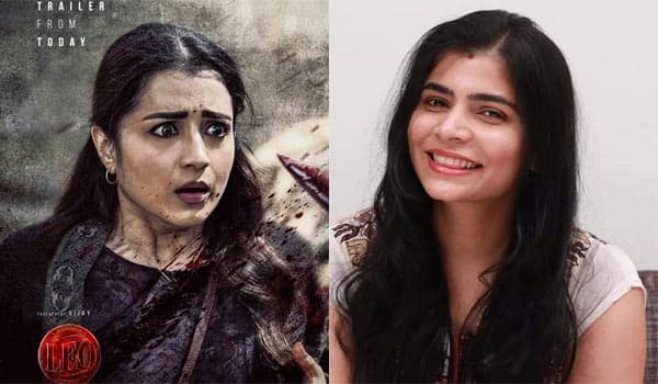 Chinmayi-voiced-for-Trisha-three-times-in-Leo