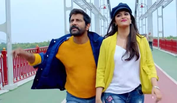 Saamy-2-song-sing-by-Vikram,-Keerthy-Suresh-crosses-100-million-mark