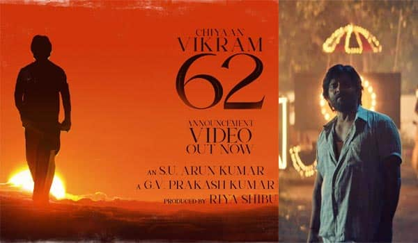 Vikram's-'Chiyaan-62'-to-be-helmed-by-SU-Arun-Kumar