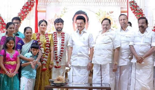 Comedian-Rajkumar-wedding:-Chief-Minister-attend-function