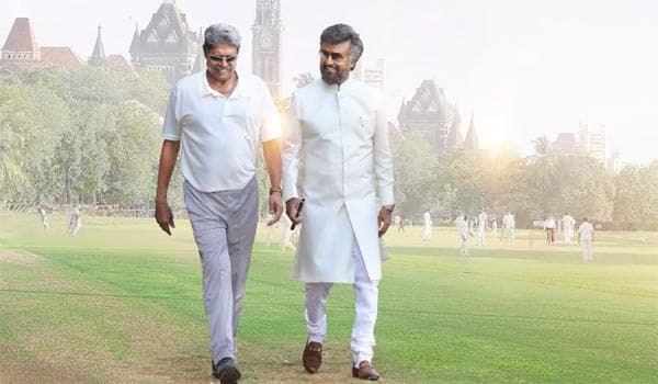 Kapil-Dev-with-Rajini:-Lal-Salaam-photo-published-by-Lyca