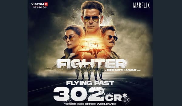 Fighter-Crosses-300-Crore-Collection