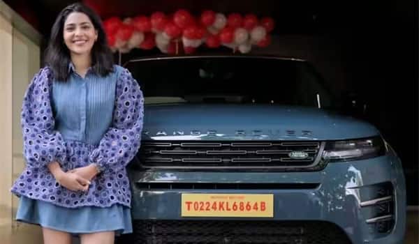 Aishwarya-Lakshmi-bought-a-luxury-car