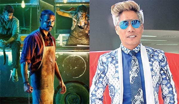 Peter-Hein-joined-Dhanush-for-the-third-time!