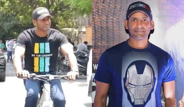 Why-did-he-go-and-drive-on-a-bicycle-:-Vishal