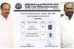 தயாரிப்பாளர் சங்கத் தேர்தல் இறுதி பட்டியல் வெளியீடு : தலைவர் பதவிக்கு முரளி ராமசாமி, மன்னன் போட்டி